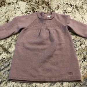 Burberry cashmere baby dress